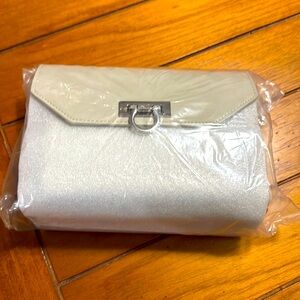 Save The Girls RFID touch screen purse in light beige